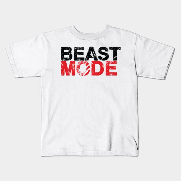 Beast Mode Kids T-Shirt by Boss creative
